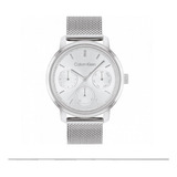 Reloj Para Mujer Calvin Klein Shimmer 25200180 Plateado