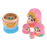 Muñecas Matryoshka De 5 Piezas, Muñecas Rusas Anidadas,