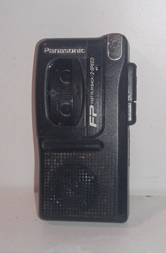 Micro Cassete Gravador Antigo Panasonic Fast Playback 2speed