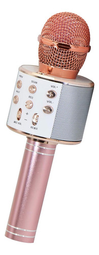 Micrófono De Karaoke Inalámbrico Bluetooth Para Niños