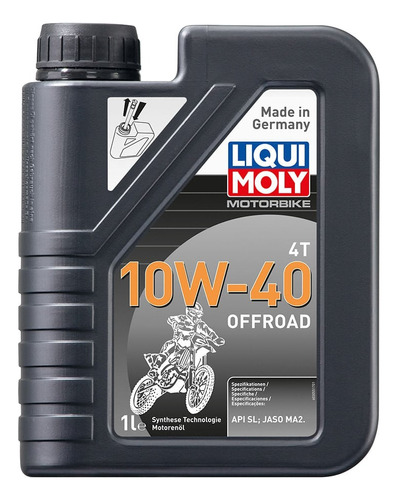 Aceite Moto 10w 40 Sintetico Off Road Liquimoly 1l Original