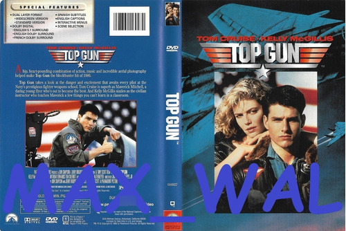 Top Gun Dvd Tom Cruise Kelly Mcgillis Val Kilmer Meg Ryan