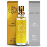 Perfume Masculino Fortune E Imortal Amakha Paris 15ml