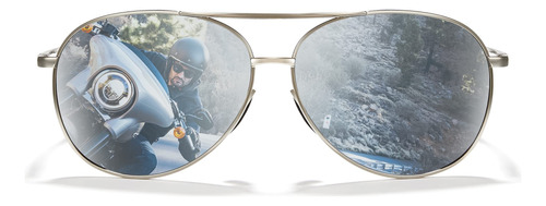 Cyxus Gafas De Sol Polarizadas De Aviador Para Hombre, Lente