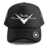 Gorras Trucker Fender Custom Shop Remeras Estampadas Canibal