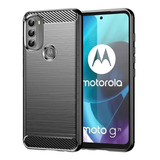 Funda Fibra De Carbono Compatible Con Motorola Moto G71 5g