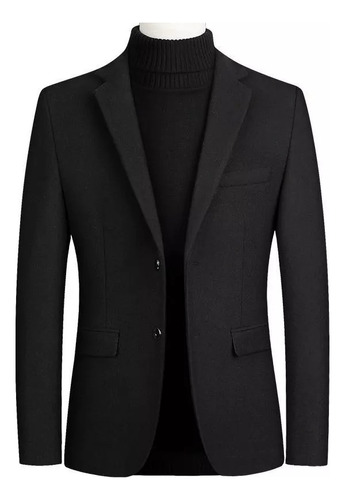 Blazer De 2 Botones Hombre, Moda Informal, Otoño E Invierno