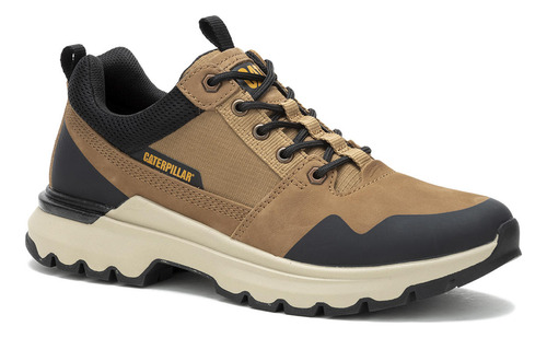 Zapatilla Casual Hombre Colorado Sneaker Lo Café Cat