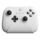 Controle Sem Fio 8bitdo Ultimate Wireless Branco 2.4g C/ Nf