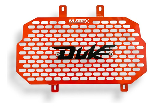 Cubre Radiador Ktm 3d Duke 200 250 390 Naranja 