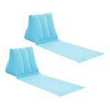 2 Almohadas Inflables Para Baño Y Playa, Sillas De Playa Con