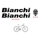 Kit Stickers Bianchi Para Marco De Bicicleta