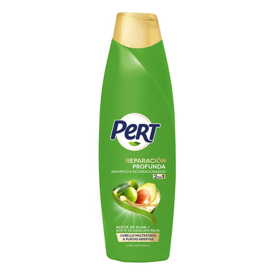 Shampoo acondicionador Pert 2 en 1 Reparación Aceite de Oliva y Aceite de Aguacate 650ml | MercadoLibre