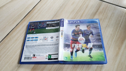 Fifa 16 Do Ps  4 Só A Caixa + Encarte. Sem O Jogo!!