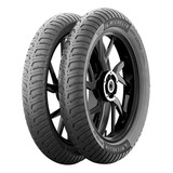 Llanta 100/90-18 + 90/90-18 Michelin Cityextra Uso Sn Camara