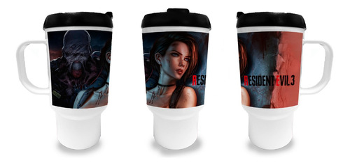 Vaso Jarro Térmico De Plástico Resident Evil