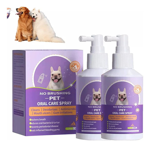 2 Unidades/2 De Spray Antisarro Power Clea Para Perros Y Gat