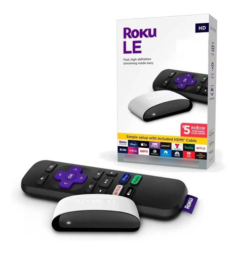 Roku Le Dispositivo Streaming 1080p Full Hd Gris