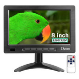 Dcorn Mini Monitor De 8 Pulgadas, Pequeño Monitor Hdmi  X .
