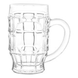 Set 2 Vasos Cerveceros Shoperos Hamburgo 525 Ml Cristar Color Transparente