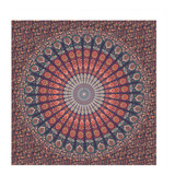 Tapiz De Pared Grande Con Mandala Indio Bohemio Para Colgar