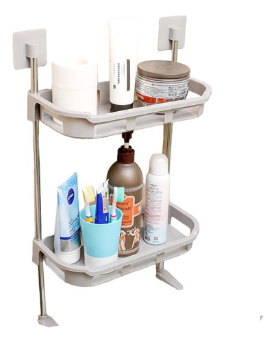 Organizador Baño Repisa Estante Mueble 2 Niveles