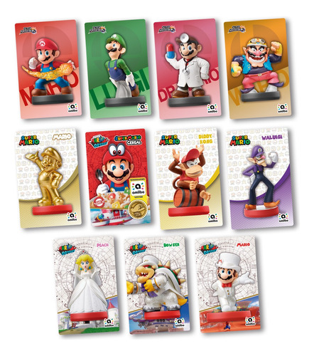 11 Tarjetas Nfc - Super Mario Odyssey