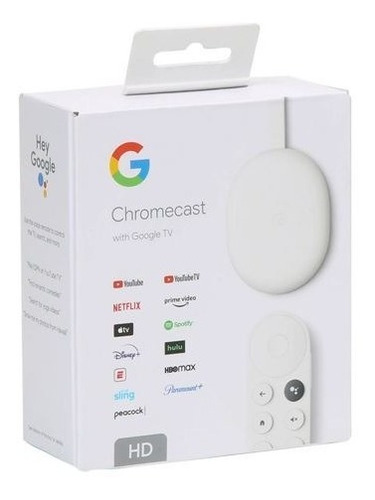 Chromecast 4 Google Tv Full Hd 8gb Last Version Con Cargador