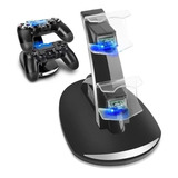 Soporte Control Cargador Joystick Ps4 Base Carga Mando Ps4