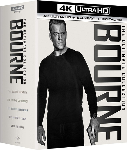 Bourne The Ultimate Collection 4k Ultra Hd + Blu - Ray