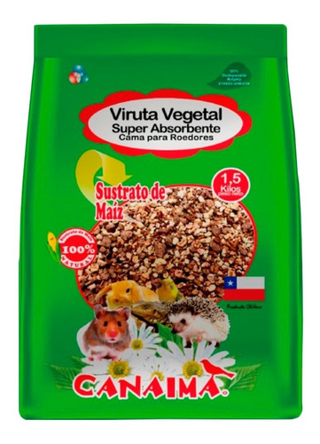 Viruta Canaima Vegetal 1,5 Kgs Srv Despacho* Tm