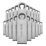 Kit 20 Memorias Bulk 4geek Usb 8gb 2.0 Metálica Suelta