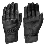 Cuero Transpirable Largo Y Cálido Guantes Para Motociclismo