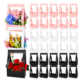 30 Cajas De Papel Kraft Para Flores, Ramo De Flores, Bolsas