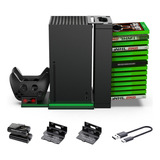 Soporte Vertical Para Xbox Series X, Batería 2x1300mah