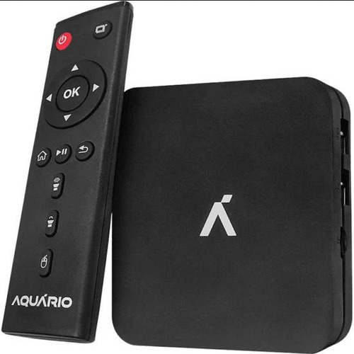 Smart Tv Box Aquário Stv-3000 Padrão 4k 8gb Preto