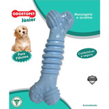 Brinquedo Mordedor Resistente Cães Filhotes Super Medio Azul