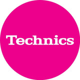 Technics Slipmat 60654 Simple T5: White On Pink Estera De