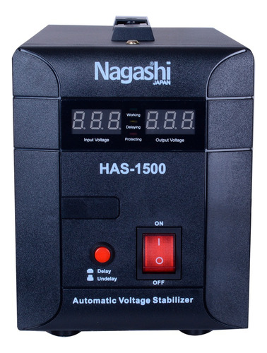 Estabilizador Automatico Electronico 1500va Nagashi