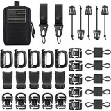 Kit De 34 Accesorios P/mochila Tactica, Supervivencia - 03