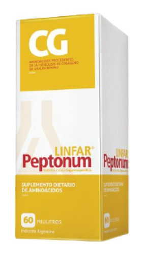 Cg Peptonum Colágeno Gotas Peptonas Linfar