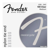 Encordado Fender Guitarra Criolla / Clásica Cuerdas Nylon