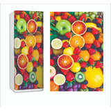 Vinilos Decorativos Heladera Frutas, Ploteos Calidad