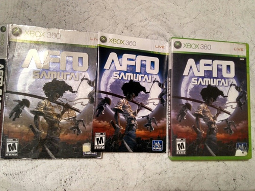Xbox 360 Afro Samurai (no Ninja Gaiden,mario)