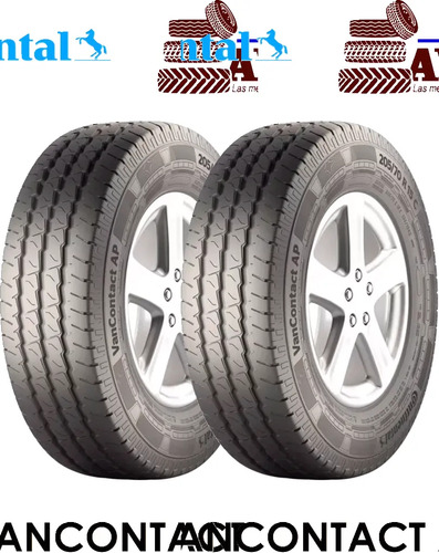 Kit De 2 Llantas Continental Vancontact Ap Vancontact Ap Lt 195/80r15 106/104