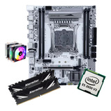 Kit Gamer Placa Mãe X99 White Intel Xeon E5 2650 V3 64gb Coo