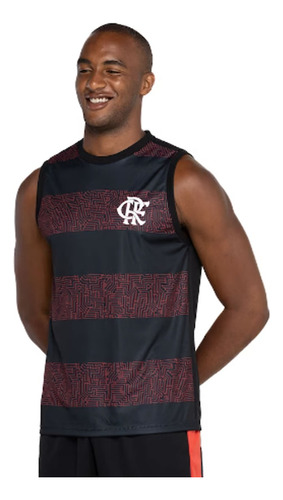 Camiseta Flamengo Masculina Regata Mengão Futebol Oficial