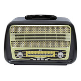 Parlante Retro Irt 04 Bluetooth Recargable Radio Aux Sd