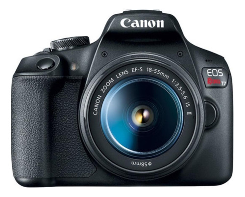  Canon Eos Rebel Kit T7 + Lente 18-55mm Is Ii Dslr Cor Preto
