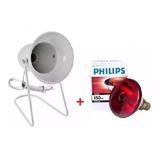 Kit Fisioterapia Aparelho Infra + Lamp. Philips 150w 127v